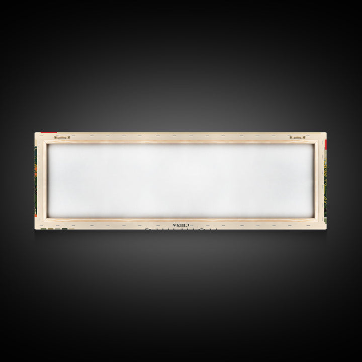 Kunming, China Panoramic Canvas Print, Kunming, China Painting, China Art, Kunming Travel Poster, Travel Art, Housewarming Gift