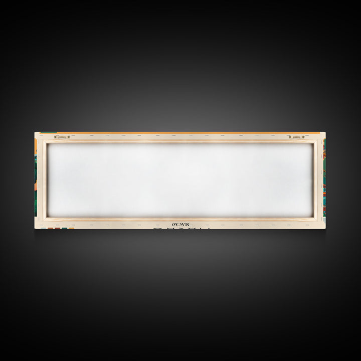 Macao, Macao Panoramic Canvas Print, Macao, Macao Painting, Macao Art, Macao Travel Poster, Travel Art, Living Room Painting