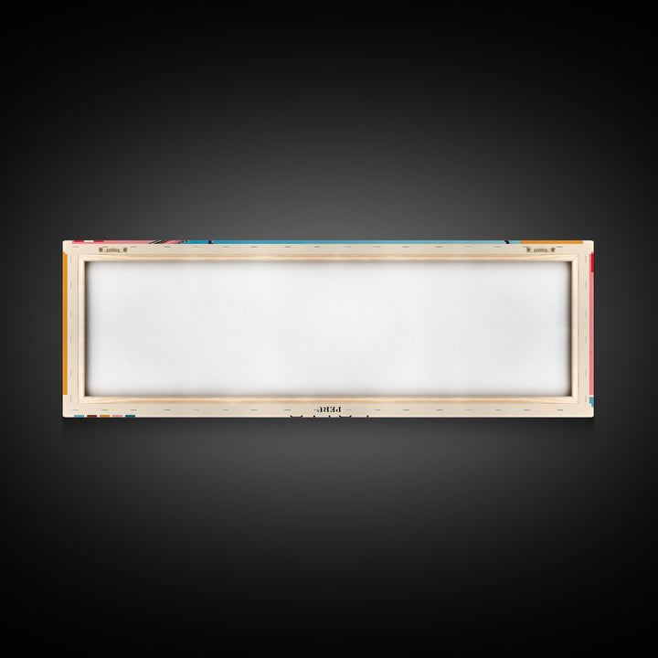 Paita, Peru Panoramic Canvas Print, Paita, Peru Painting, Peru Art, Paita Travel Poster, Travel Art, Guest Room Painting