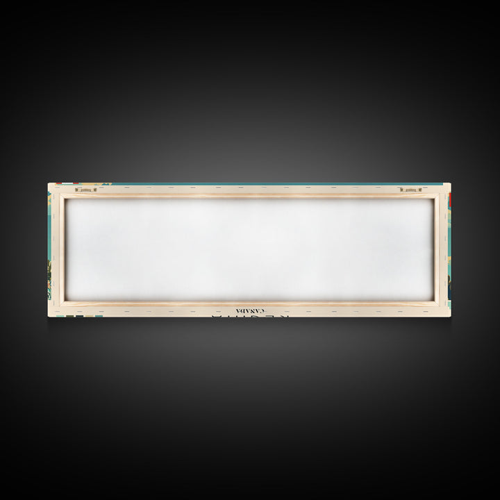 Regina, Canada Panoramic Canvas Print, Regina, Canada Painting, Canada Art, Regina Travel Poster, Travel Art, Housewarming Gift