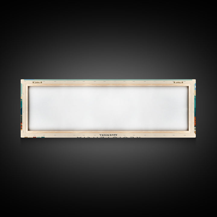Resistencia, Argentina Panoramic Canvas Print, Resistencia, Argentina Painting, Argentina Art, Resistencia Travel Poster, Travel Art, Guest Room Painting