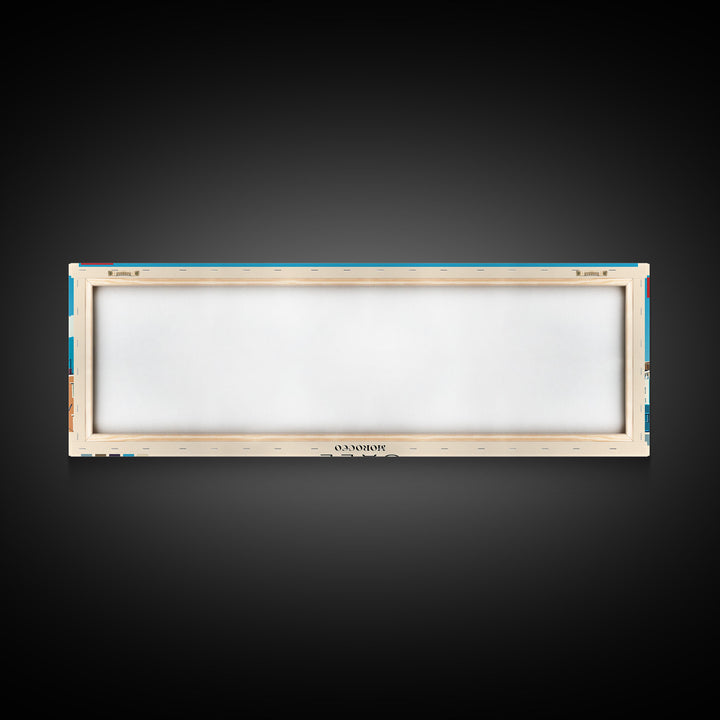 Sale, Morocco Panoramic Canvas Print, Sale, Morocco Painting, Morocco Art, Sale Travel Poster, Travel Art, Vacation Gift