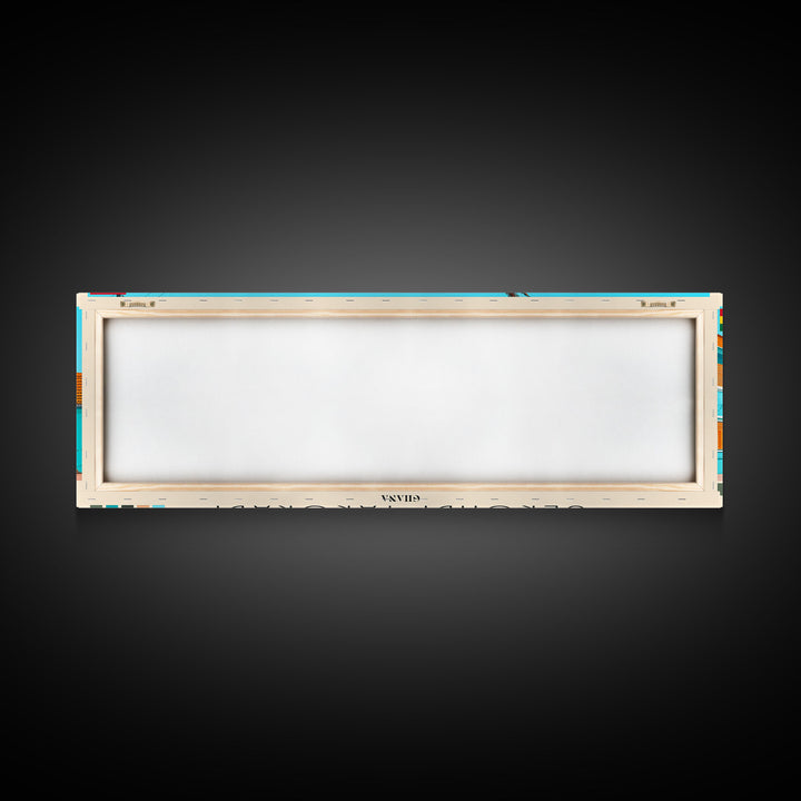 Sekondi-Takoradi, Ghana Panoramic Canvas Print, Sekondi-Takoradi, Ghana Painting, Ghana Art, Sekondi-Takoradi Travel Poster, Travel Art, Guest Room Painting