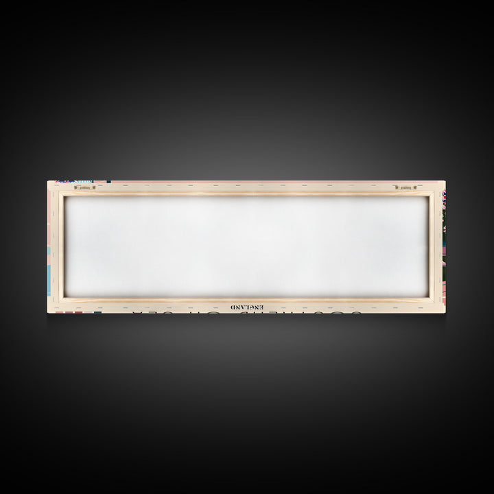 Southend-on-Sea, England Panoramic Canvas Print, Southend-on-Sea, England Painting, England Art, Southend-on-Sea Travel Poster, Travel Art, Guest Room Painting