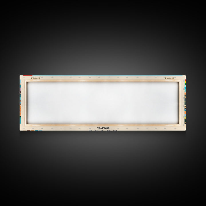 Sucre, Bolivia Panoramic Canvas Print, Sucre, Bolivia Painting, Bolivia Art, Sucre Travel Poster, Travel Art, Guest Room Painting