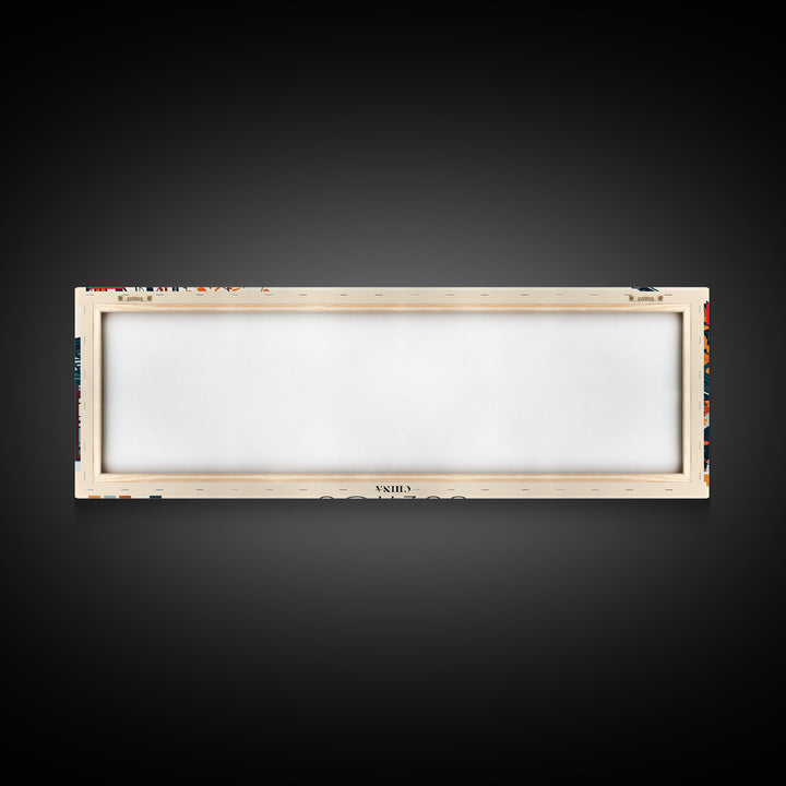 Suzhou, China Panoramic Canvas Print, Suzhou, China Painting, China Art, Suzhou Travel Poster, Travel Art, Living Room Painting