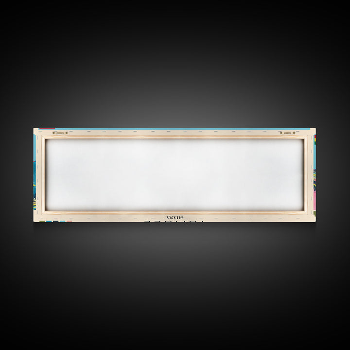 Tamale, Ghana Panoramic Canvas Print, Tamale, Ghana Painting, Ghana Art, Tamale Travel Poster, Travel Art, Housewarming Gift