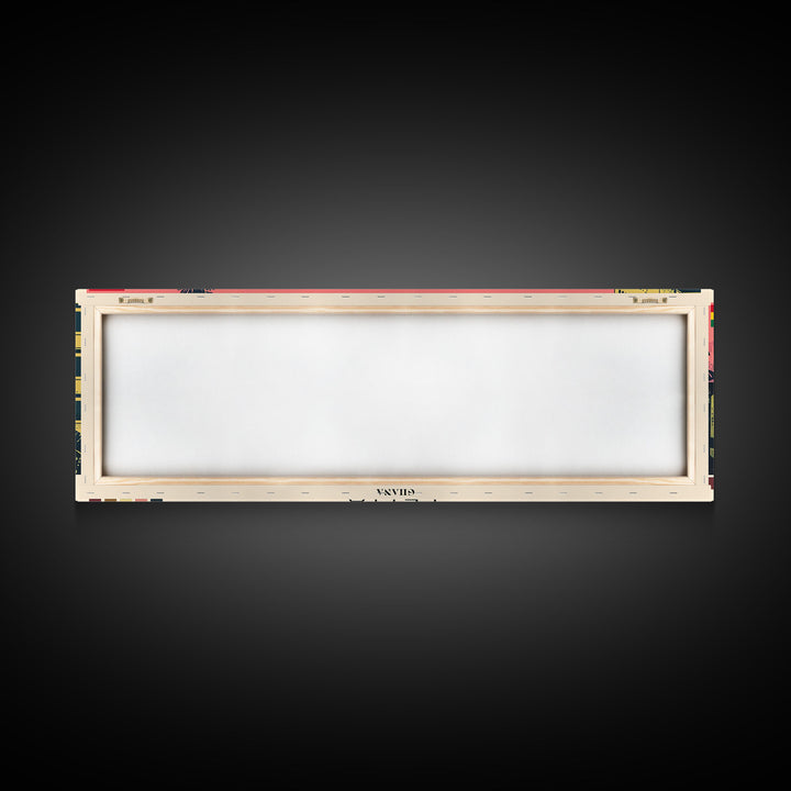 Tema, Ghana Panoramic Canvas Print, Tema, Ghana Painting, Ghana Art, Tema Travel Poster, Travel Art, Housewarming Gift