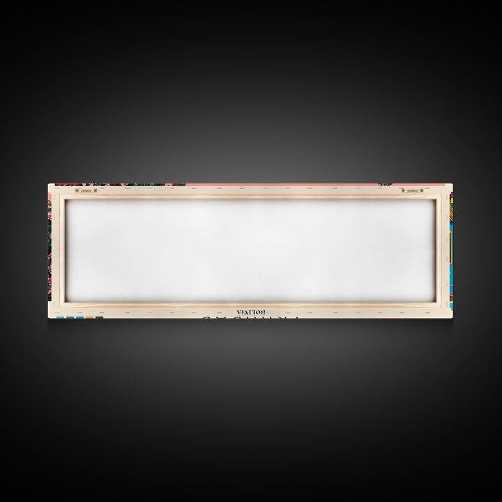 Trinidad, Bolivia Panoramic Canvas Print, Trinidad, Bolivia Painting, Bolivia Art, Trinidad Travel Poster, Travel Art, Vacation Gift