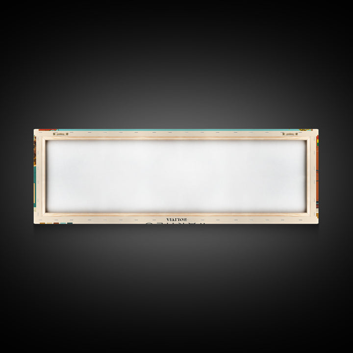 Warnes, Bolivia Panoramic Canvas Print, Warnes, Bolivia Painting, Bolivia Art, Warnes Travel Poster, Travel Art, Living Room Painting