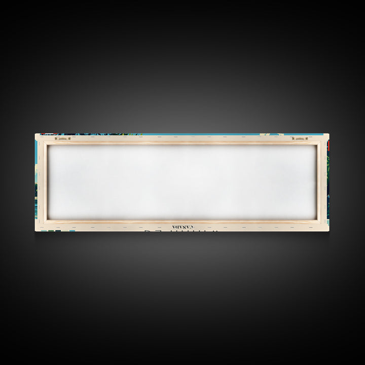 Winnipeg, Canada Panoramic Canvas Print, Winnipeg, Canada Painting, Canada Art, Winnipeg Travel Poster, Travel Art, Guest Room Painting