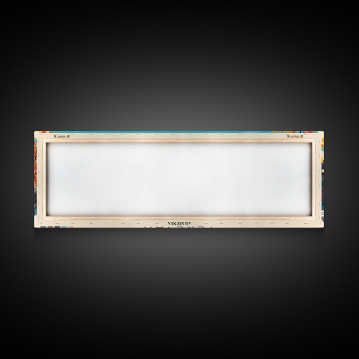 Yerevan, Armenia Panoramic Canvas Print, Yerevan, Armenia Painting, Armenia Art, Yerevan Travel Poster, Travel Art, Guest Room Painting