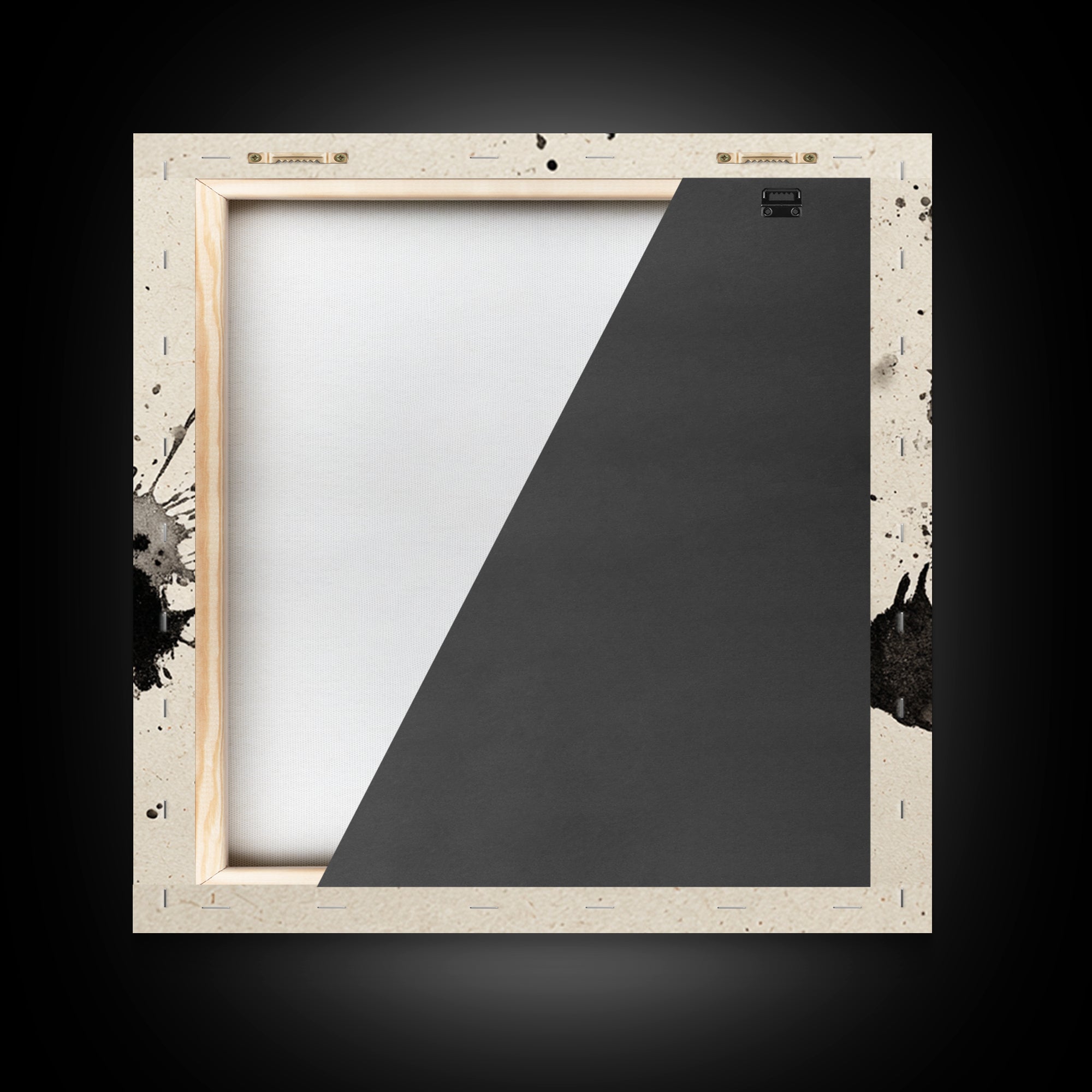 Japanese Ink Calligraphy Wall Art, Minimal Black And White Abstract Print, Zen Decor For Meditation Room, Modern Asian Home Decor