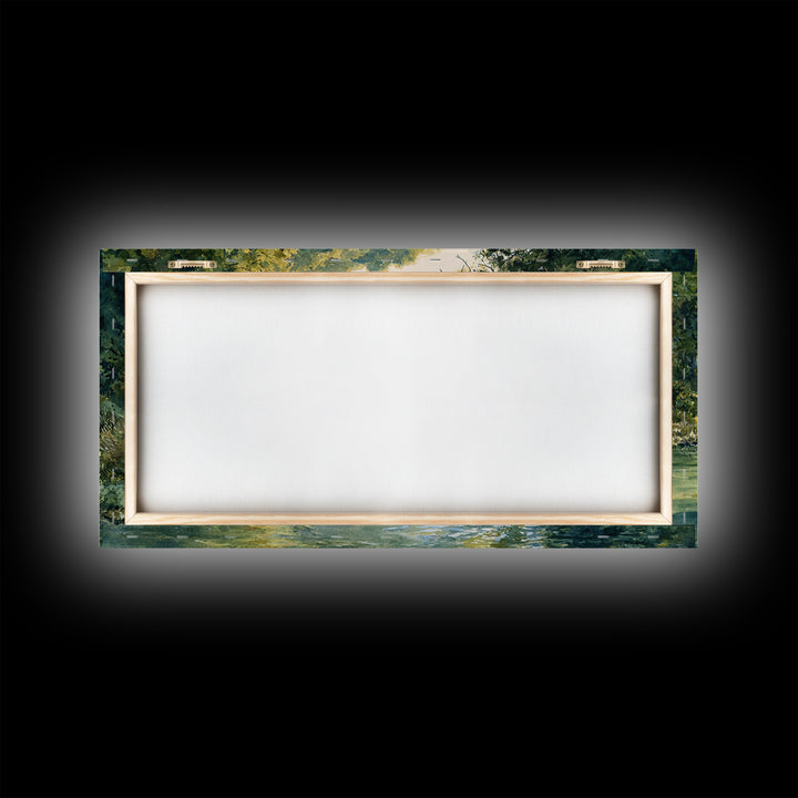 Stunning Sunset Over Majestic Mountain Landscape With Warm Light Large Framed Canvas Print Modern Wall Art For Living Room Decor