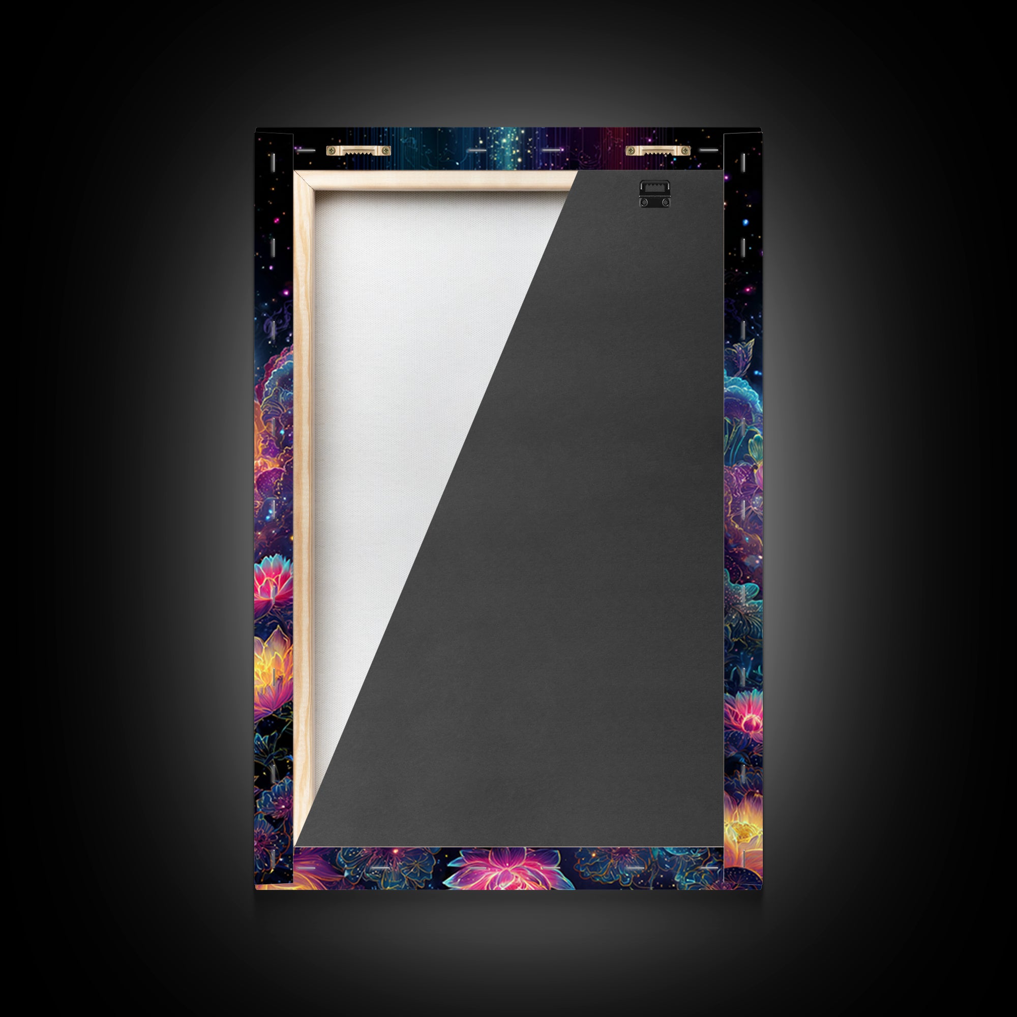 Elegant Black Abstract Brushstroke On White Textured Canvas Wall Art Framed Canvas Print For Minimalist And Modern Decor