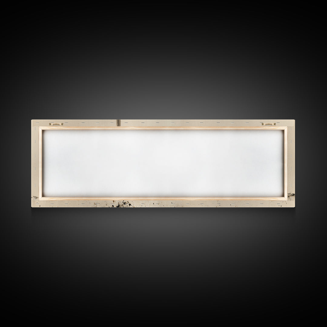 Minimal Ink Line Wall Art, Beige Abstract Canvas Print, Wabi Sabi Neutral Decor, Large Modern Minimalist Office Art Print