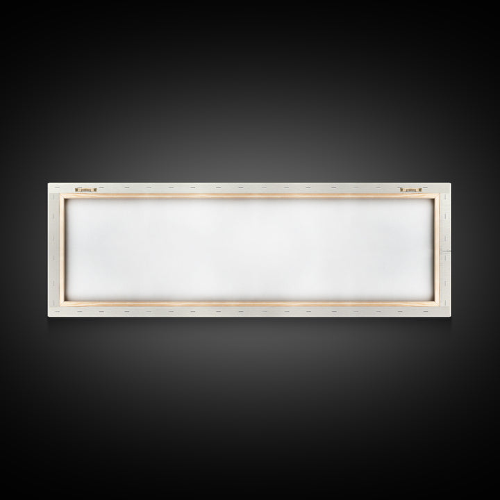 Minimal Black Ink Boat Wall Art, Japanese Zen Canvas Print, Monochrome Abstract, Wabi Sabi Decor, Long Horizontal Art Print