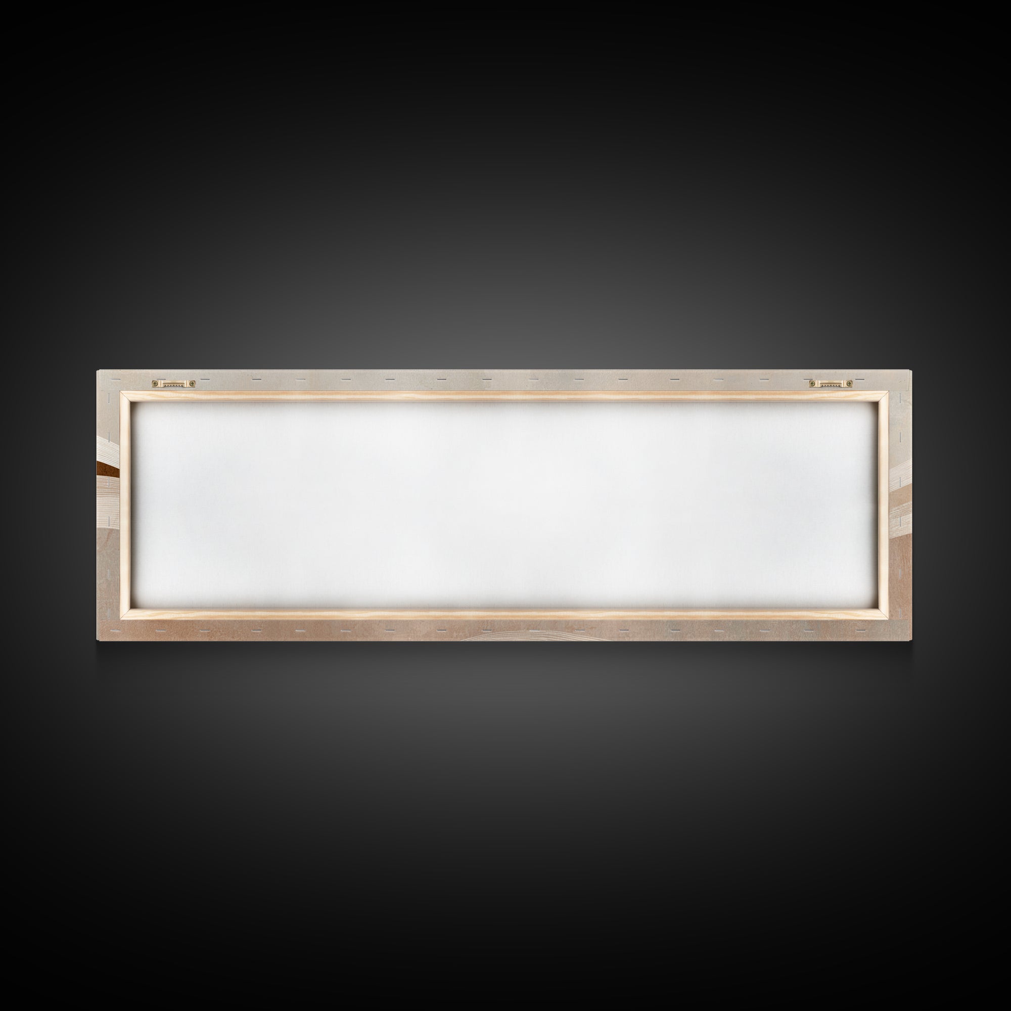 Minimalist Beige Wave Wall Art, Soft Abstract Canvas Print, Neutral Wabi Sabi Home Decor, Long Horizontal Wall Decor Print