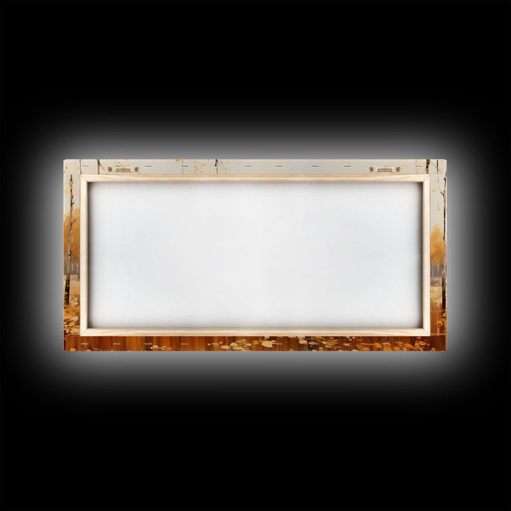 Fall Centerpiece Landscape Painting Canvas Print, Autumn Decor, Fall Centerpiece, Fall Home Decor, Fall Wall Decor, Fall Home Decor