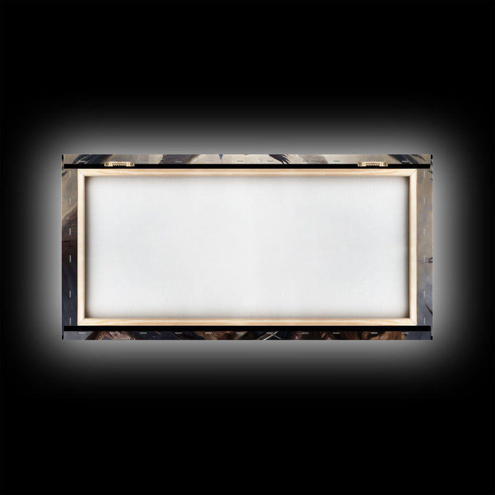 The Valkyries, Norse Mythology, Framed Canvas Print, Norse Fantasy Art