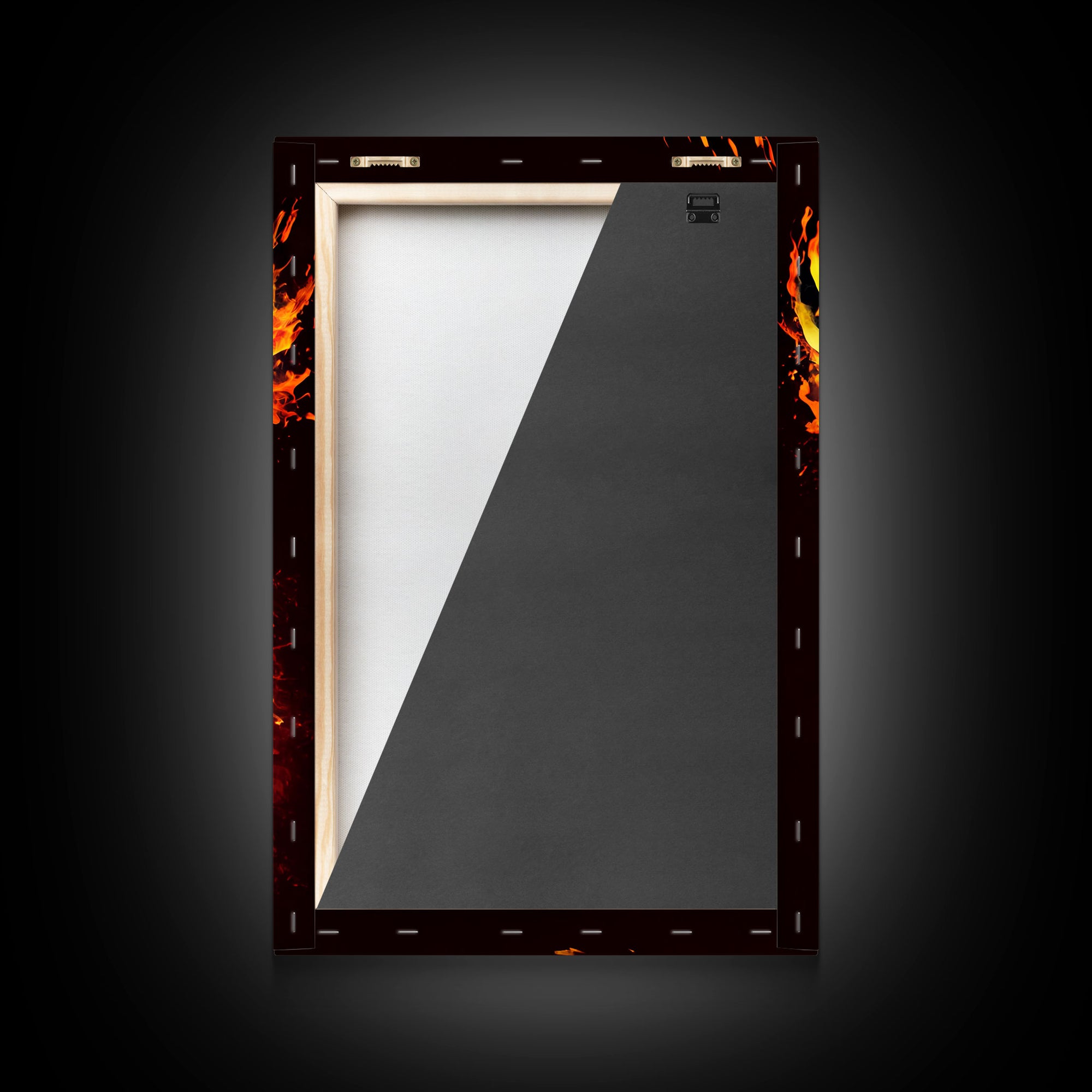 Phoenix Print on Canvas , Floating Frame, Modern Wall Art, Extra Large Canvas Wall Art, Rebirth and Renewal