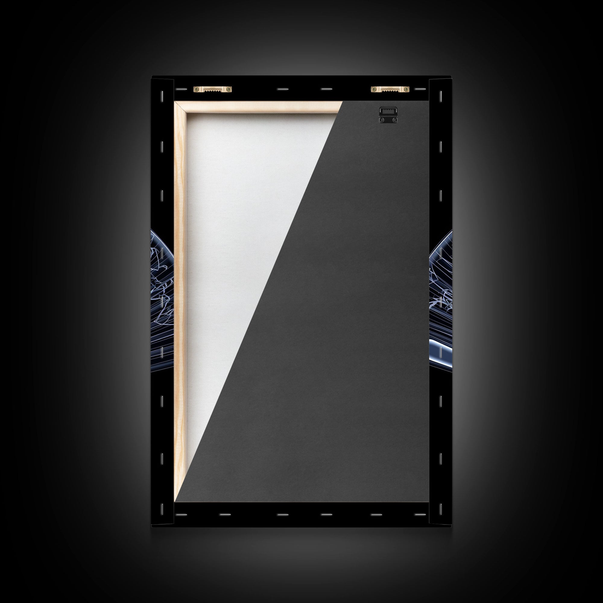 Folding Fan Wall Art, Chinese Art Print, White Fan, Black And White, Minimalist Print, Wall Decor, Canvas Print, Wall Art, Framed Canvas