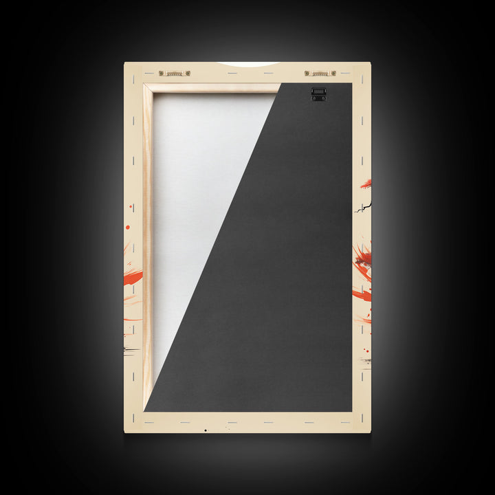 Japanese Wall Art, Japanese Maple Tree, Framed Canvas Print, Japanese Art, Japanese Hanging Wall Art