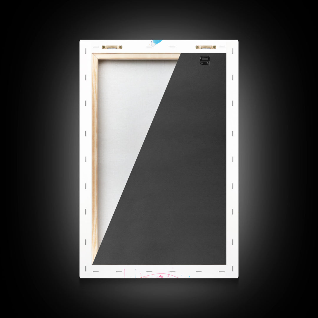 Electric Guitar Wall Art, Rock N Roll Decor, Graffiti Art, Splatter Art, Musician Gift Custom Guitar Art