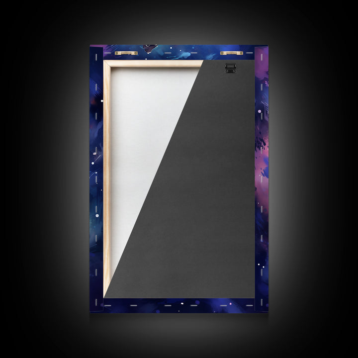 Galaxy Banjo Gift, Banjo Wall Art Canvas Print, Country Music Art, Guitar Art, Banjo Poster Print, Banjo Gifts, Musical Art