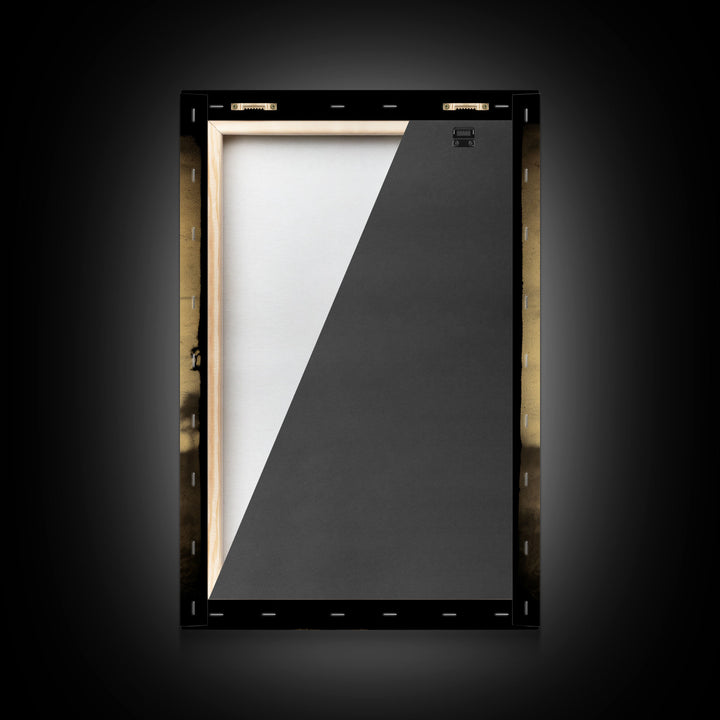 Creepy Wall Art, Horror Home Decor, Scary Wall Art, Spooky Halloween Canvas Print, Wall Art, Vertical Print, Home Decor, Wall Decor