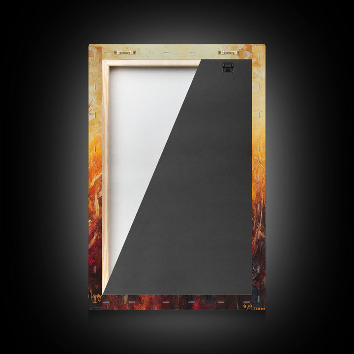 Cowboy in Golden Wheat Field Canvas Print, Western Landscape Art Gift, Seasonal Decor, Modern, Perfect Holiday Gift, Framed Canvas Print