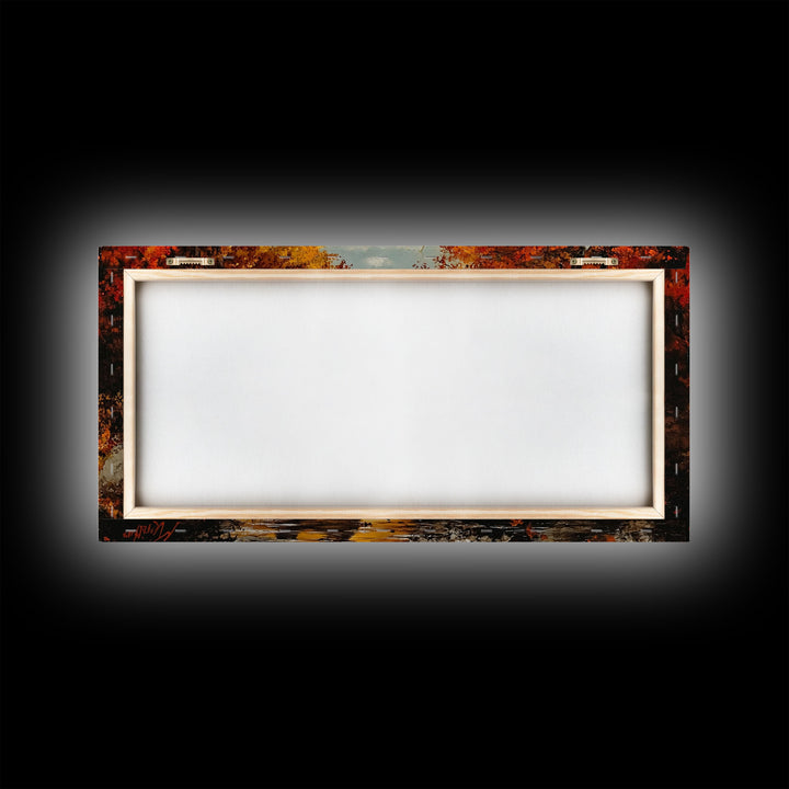 Cowboy resting in the snow with white pink background, Framed Canvas Print, minimalist winter wall art, western home decor, seasonal artwork