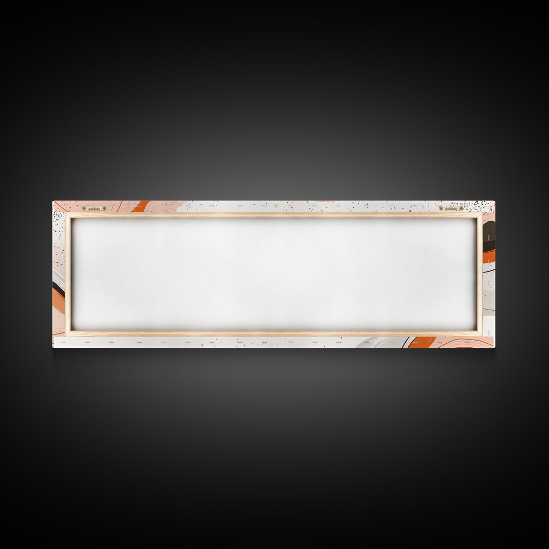 Beige, Black and Grey Swirl Art, Black & Beige Abstract Art Print, Tropical Wall Art, Abstract Wall Art, Living Room Wall Art / Home Decor