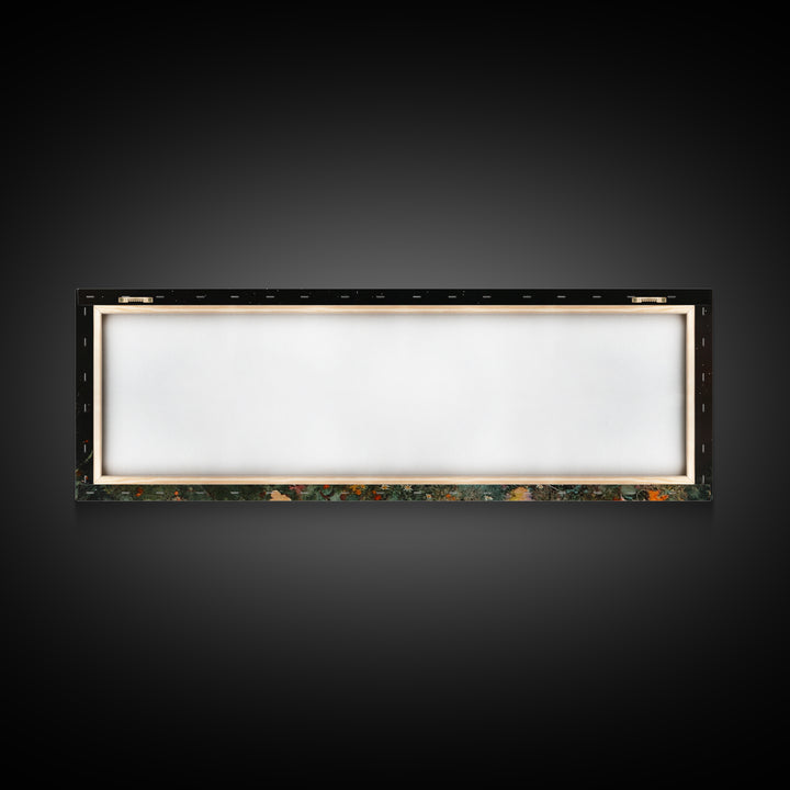 Bunch of Wild Flowers Under a Starry Night Sky, Boho Farmhouse, Eclectic Decor, Kitsch Wall Art, Modern Farmhouse Wall Art