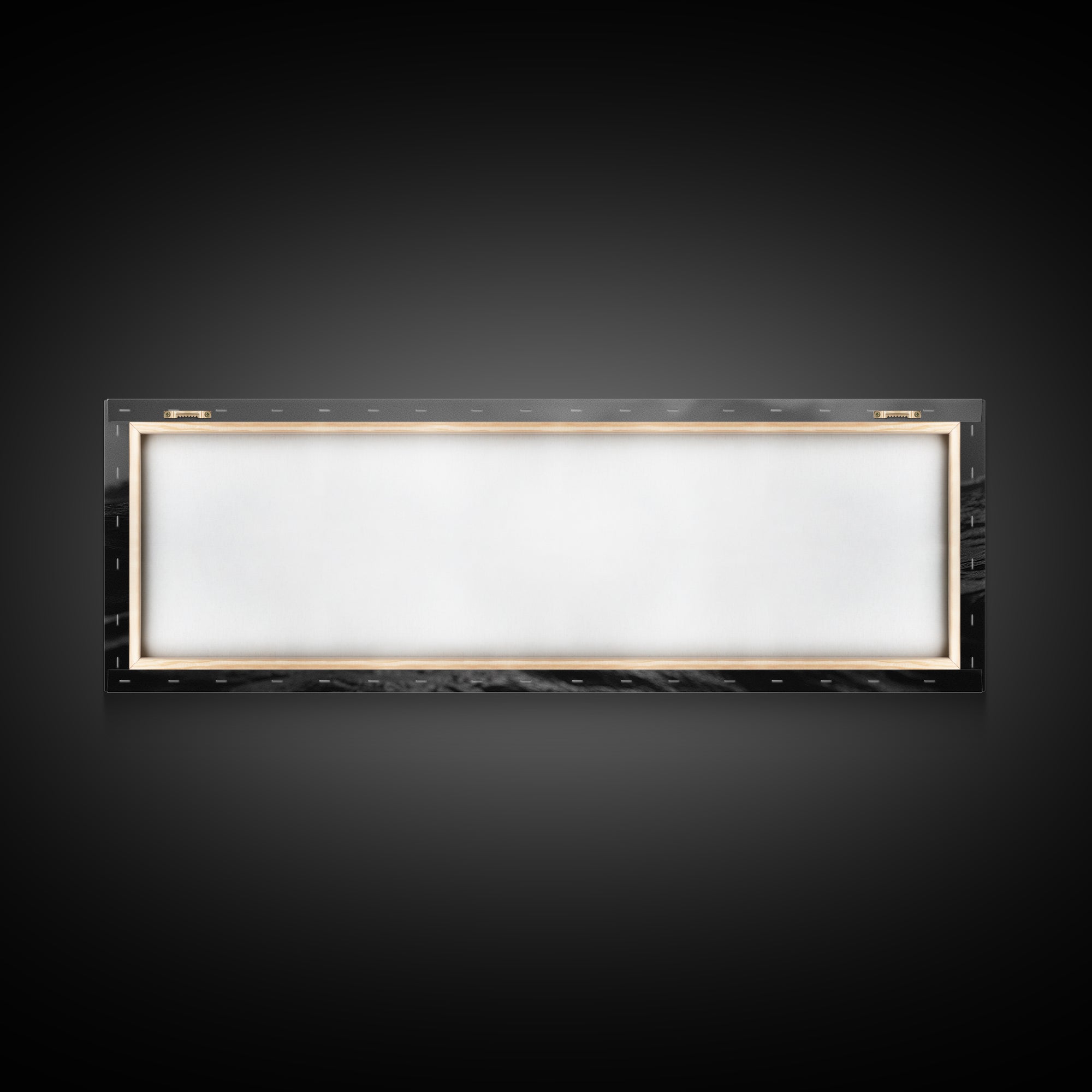 Black and White Ocean Photography Style Print, Panoramic Wall Art, Wood Framed Canvas Art, Seascapes, Nautical Decor