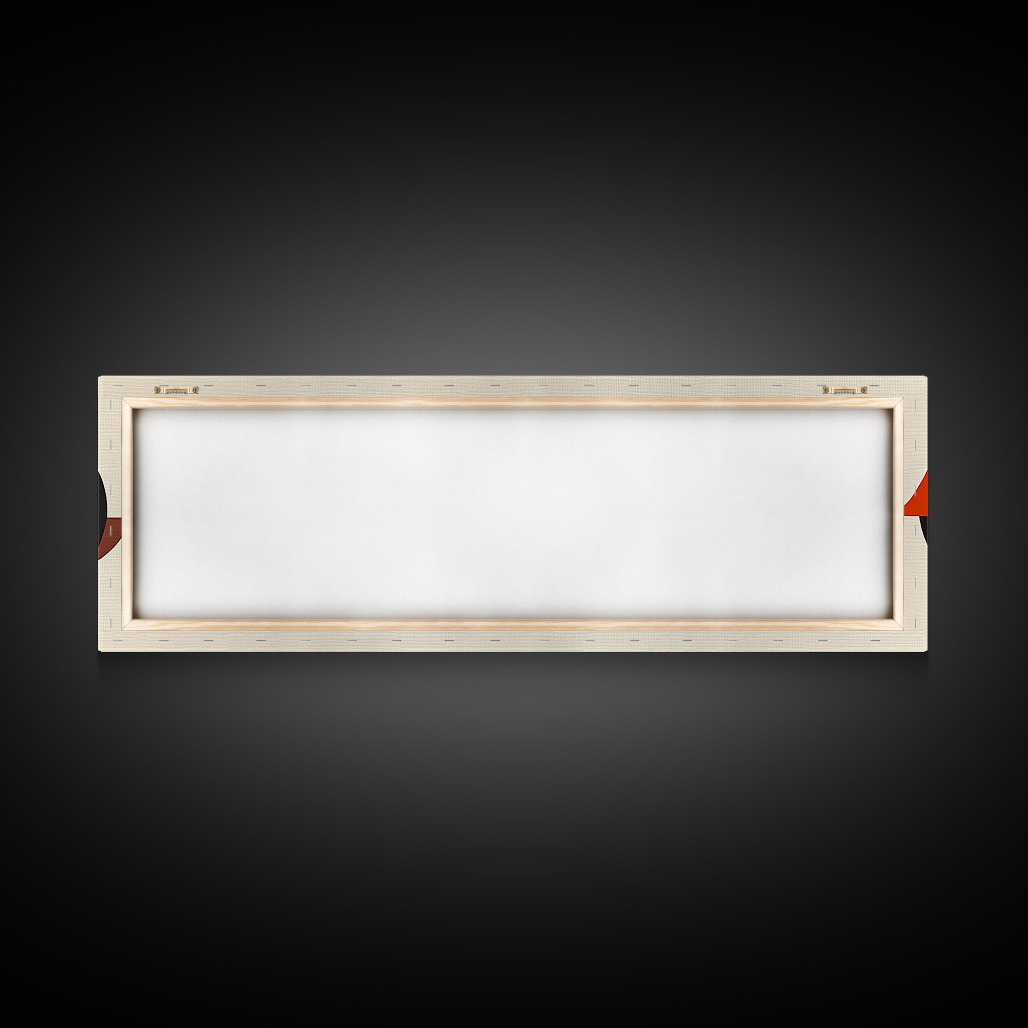 Abstract Art Deco Inspired Wall Art, Triangles and Circles, Geometric Pattern Wall Art, MCM Home Decor, Extra Wide Oversized Art