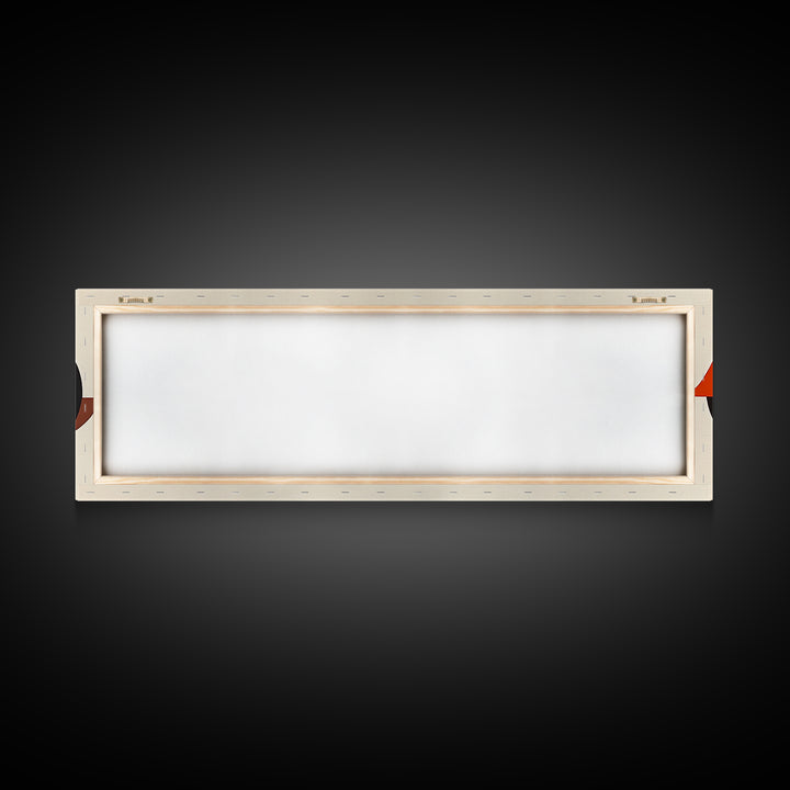 Abstract Art Deco Inspired Wall Art, Triangles and Circles, Geometric Pattern Wall Art, MCM Home Decor, Extra Wide Oversized Art