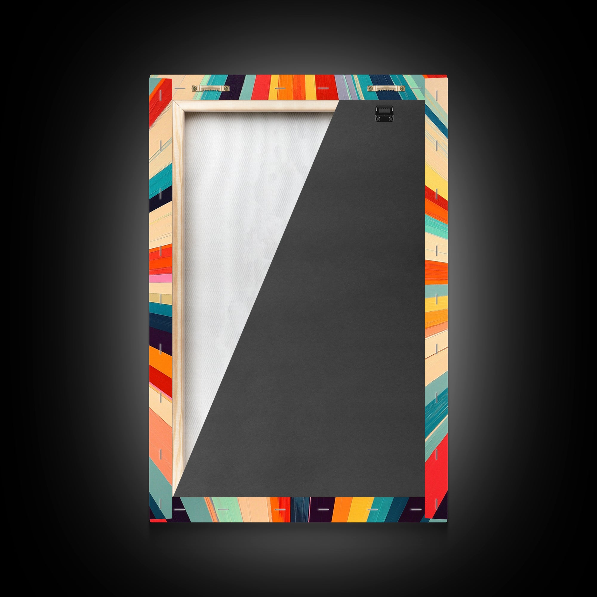 Mid Century Modern Vertical Print, Tall Narrow Art, Modern Vertical Wall Art Print, Abstract Art, Geometric Wall Art, Home Decor, Large Boho Wall Art