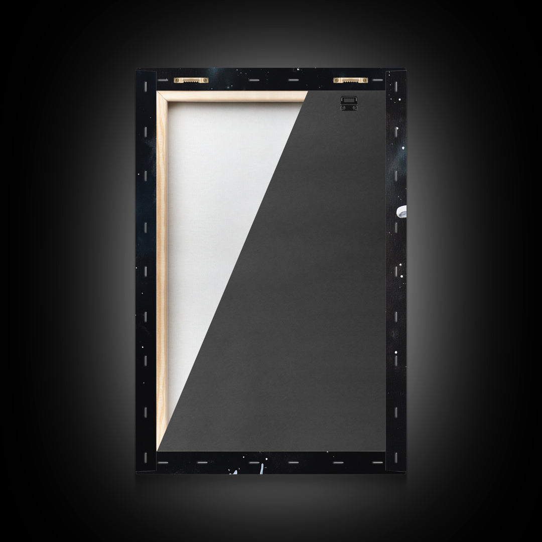 Desserts Wall Art, Kitchen Decor, Bakery Wall Art, Bakery Painting, Wood Framed Canvas Print, Painting of Cupcakes and Coffee