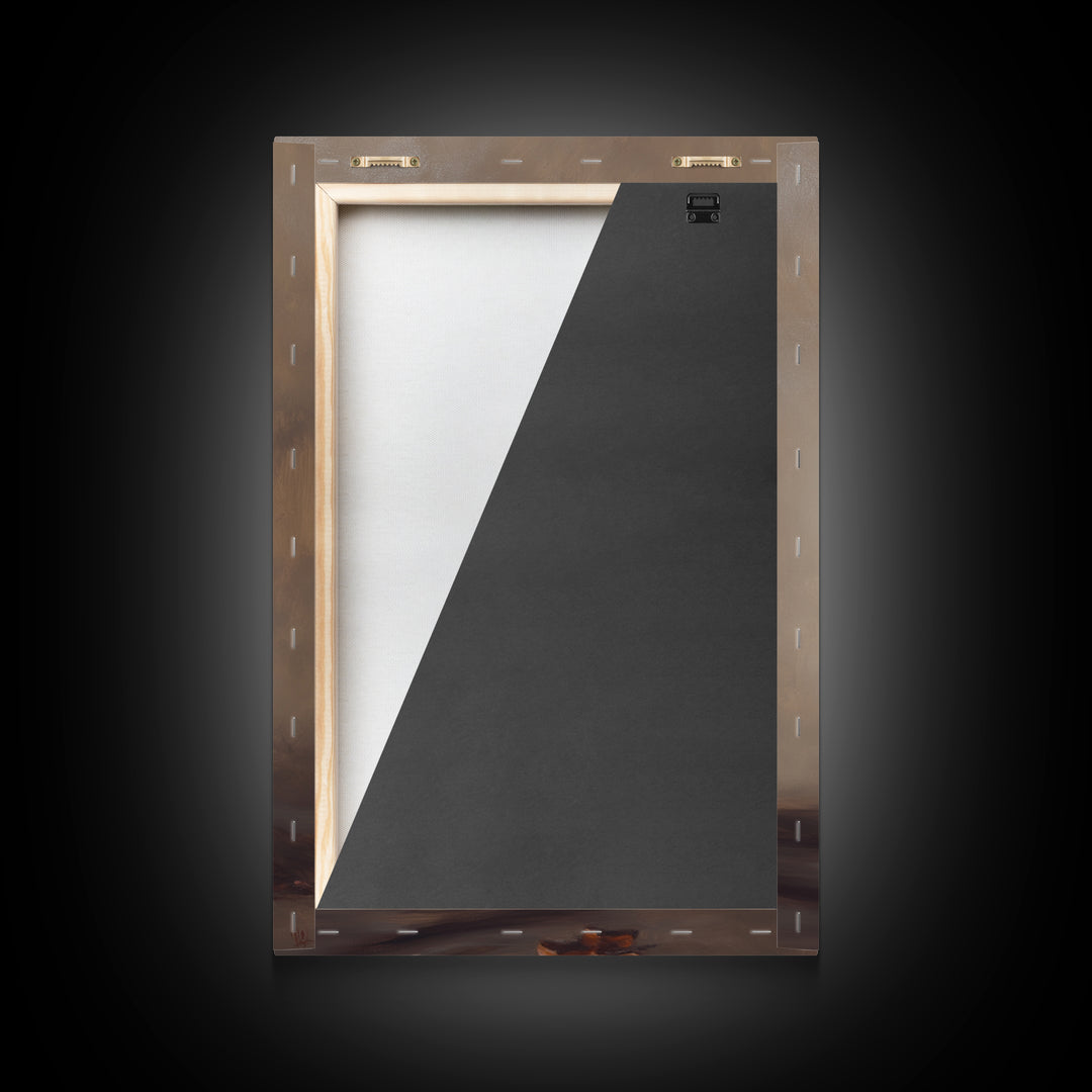 Roses in a Wine Bottle Oil Painting Print, Still Life of Roses, Rose Painting, Rose Art, Moody Decor, Subdued Art