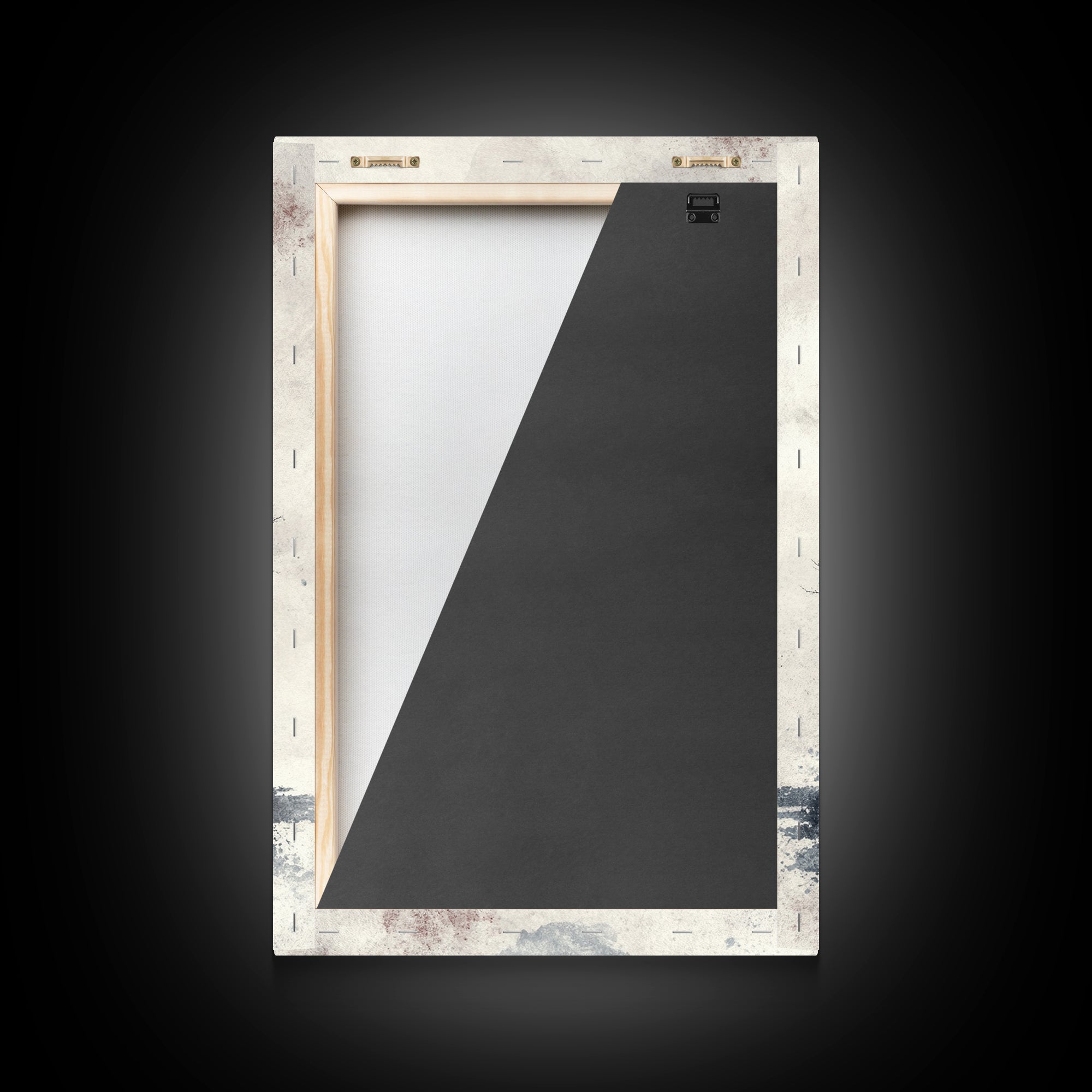 Black and White Charcoal Sketch Print of a Dead Tree, Framed Canvas Print, Wabi Sabi Art, Minimalist Wabi Sabi Home Decor