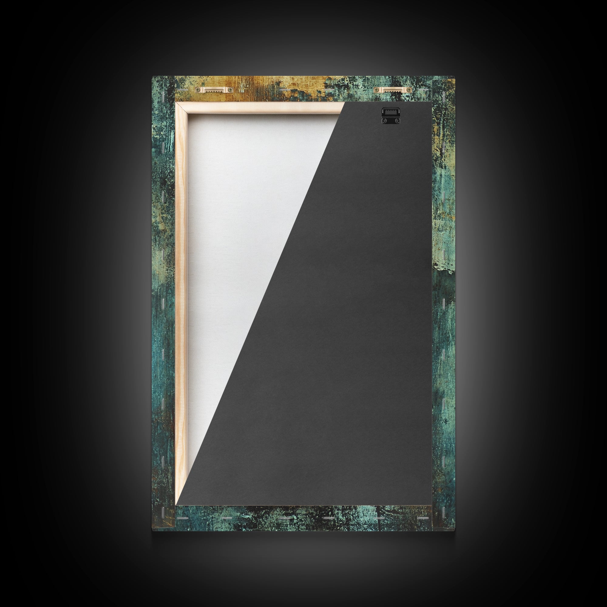 Canoe on the Lake Framed Canvas Print, Nautical Decor, Lakehouse Art, Abstract Lakehouse Painting, Lake Decor