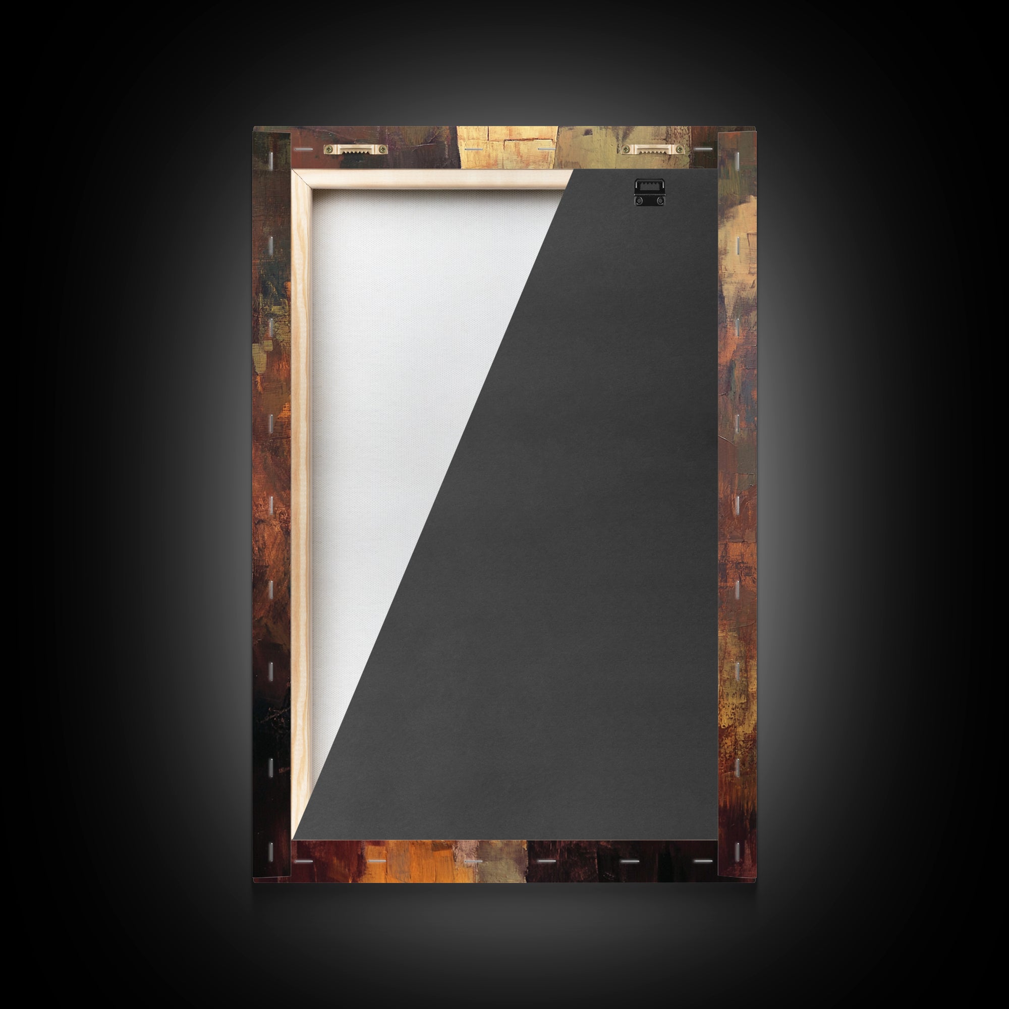 Ozymandias Painting Canvas Print, Ozymandias Wall Art, Ozymandias Print, Framed Canvas, Eclectic Home Decor
