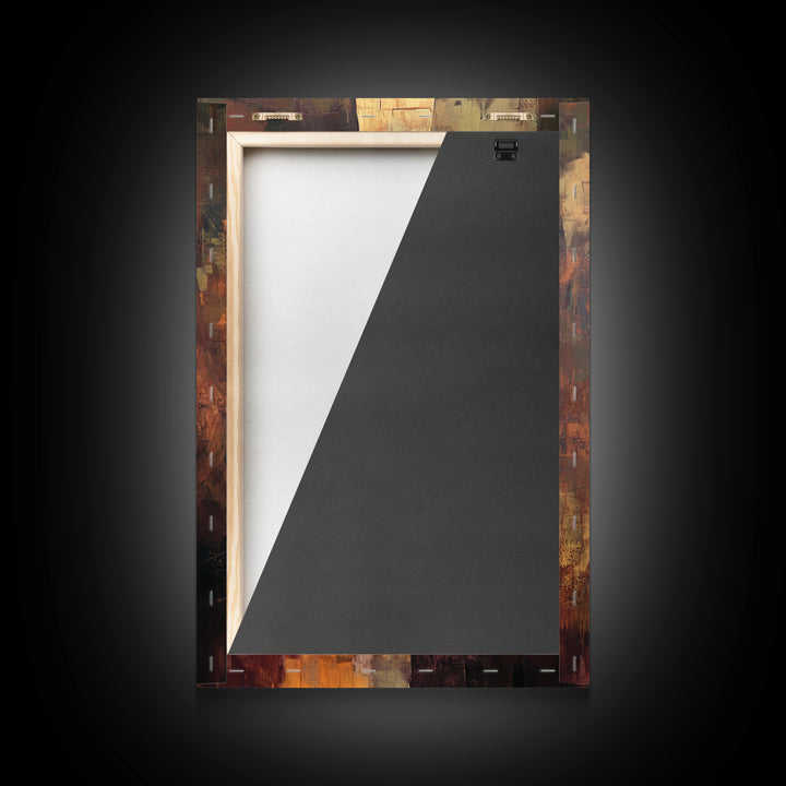 Ozymandias Painting Canvas Print, Ozymandias Wall Art, Ozymandias Print, Framed Canvas, Eclectic Home Decor