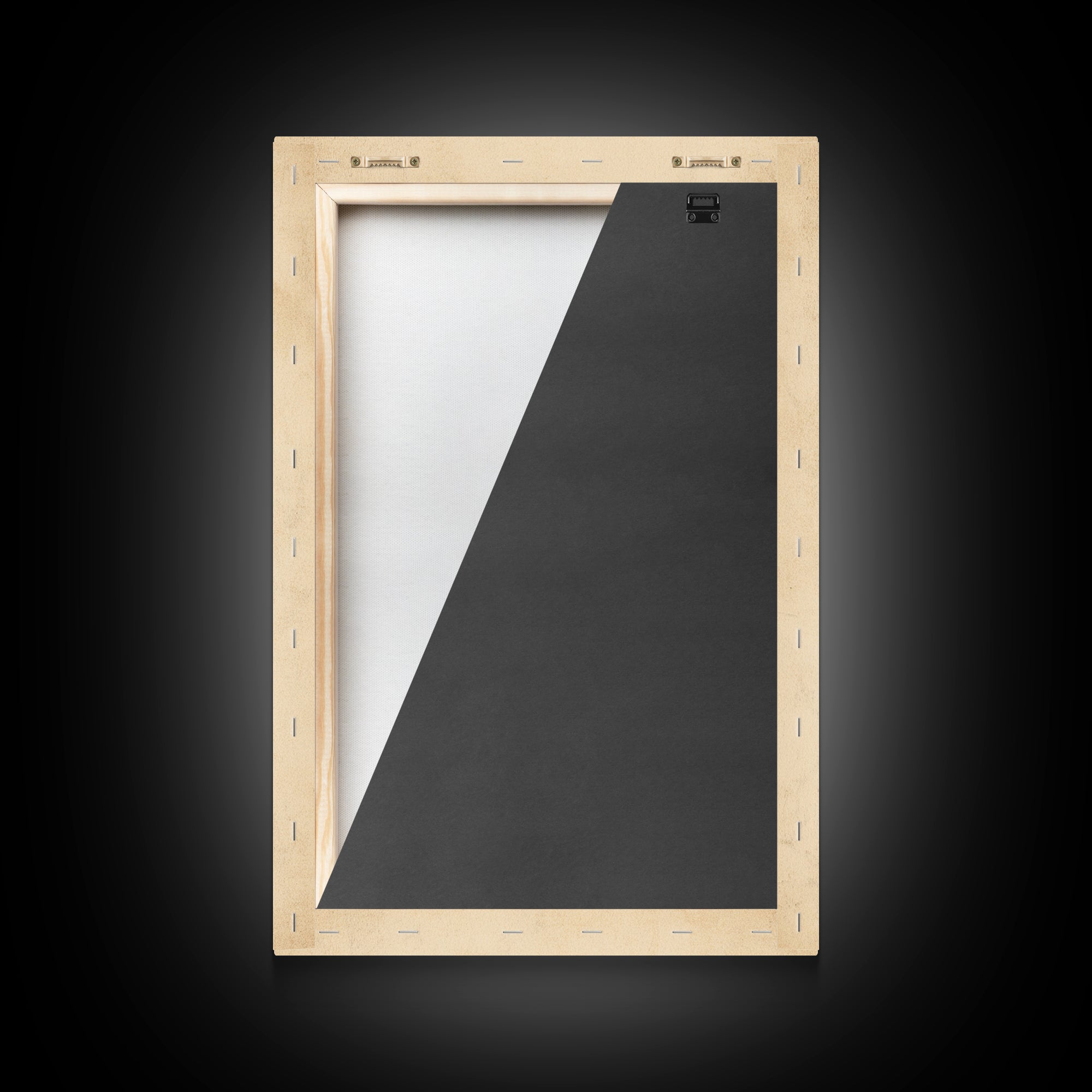 Christmas Bells Canvas Print - Framed Canvas - Minimalist Christmas Art - Boho Christmas Art - Rustic Christmas Art