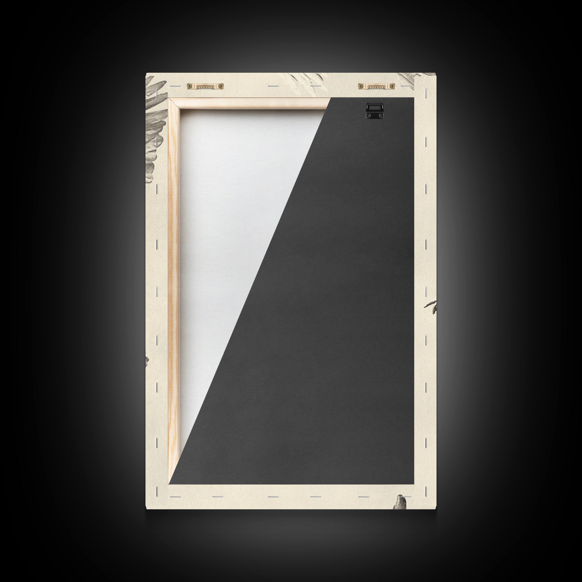 Christmas Angel Canvas Print - Framed Canvas - Minimalist Christmas Art - Boho Christmas Art - Rustic Christmas Art