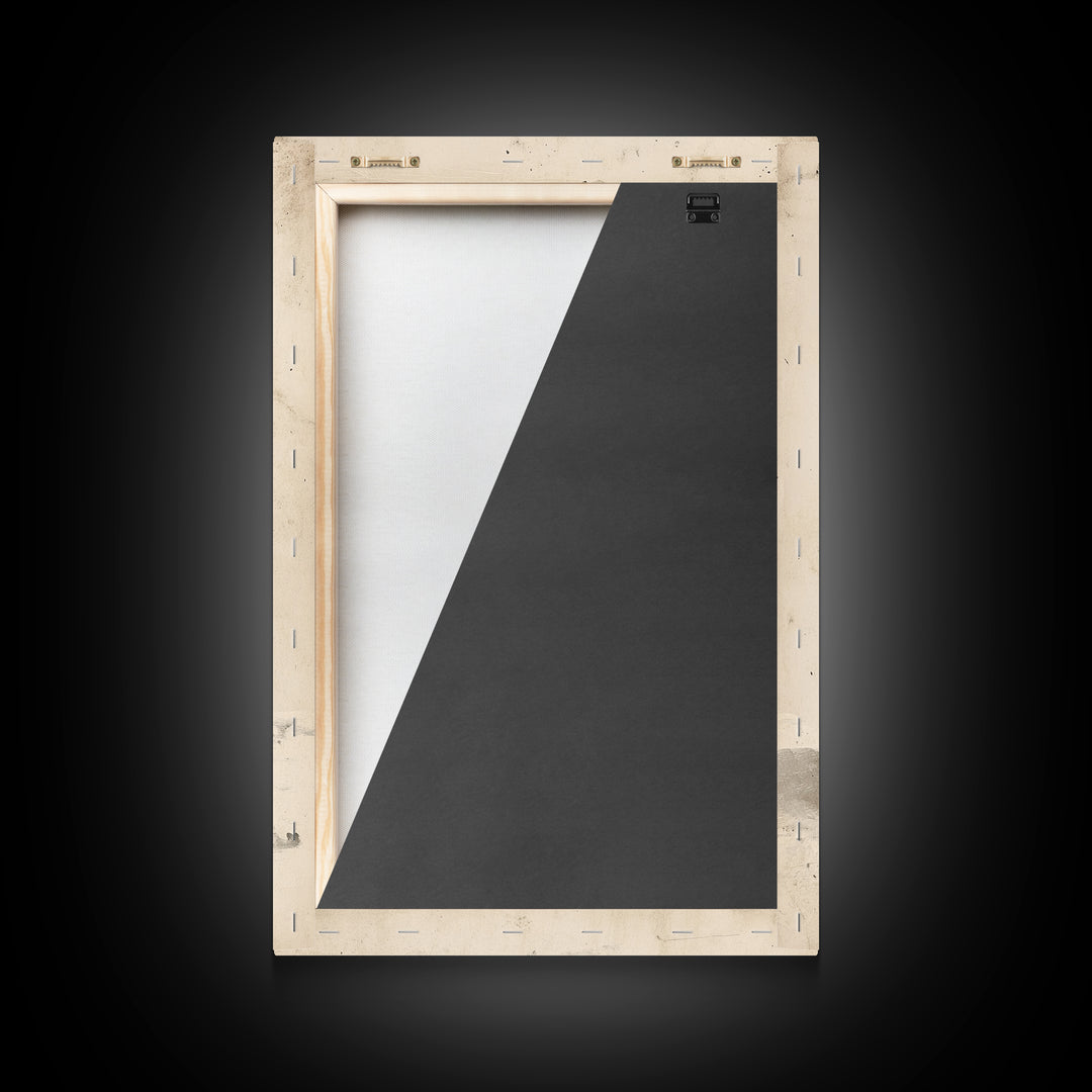 Christmas Snowman Sketch Canvas Print - Framed Canvas - Minimalist Christmas Art - Boho Christmas Art - Rustic Christmas Art