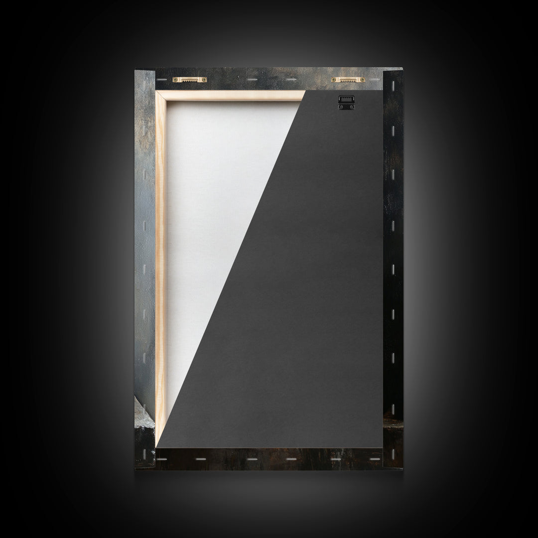 Cheese Wall Art Framed Canvas Print, Cheese Still Life, Cheese Painting, Kitchen Decor, Dining Room Wall Art, Rustic Farmhouse Kitchen Art