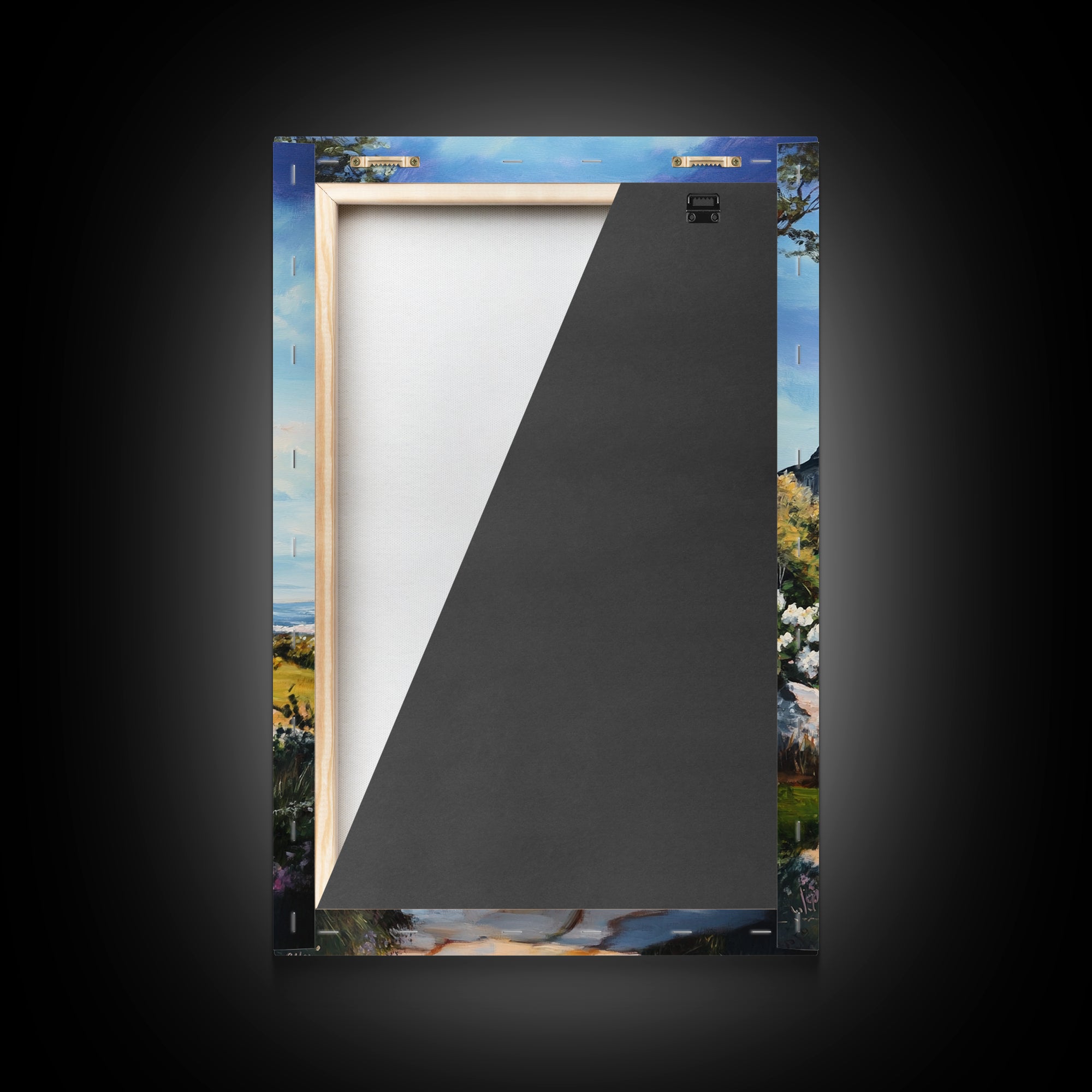 Cape Code Style House Painting Print, Nautical Decor, Maine Oil Painting, Beach House Wall Art