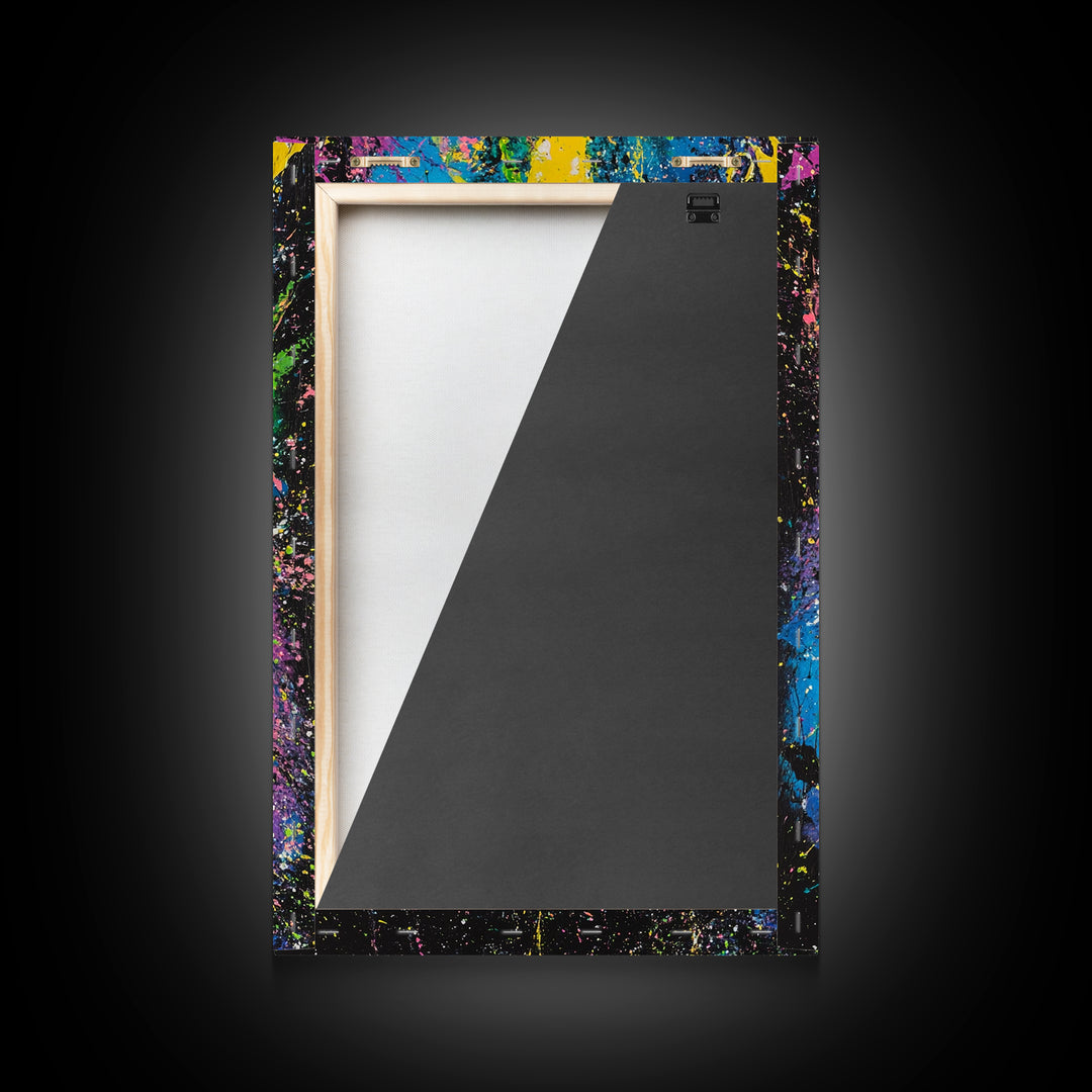 Couple Dancing Painting Canvas Print, Wood Frame Art, Couple Painting, Art For Couples, Wedding Gift, Engagement Gift Idea